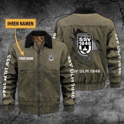 SSV Ulm 1846 Individueller Name Neues Design Zip-Jacke