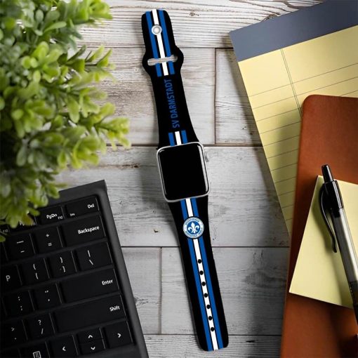 SV Darmstadt 98 Neue Version Apple-Watch Silikonarmband SV Darmstadt 98 Neue Version Apple-Watch Silikonarmband