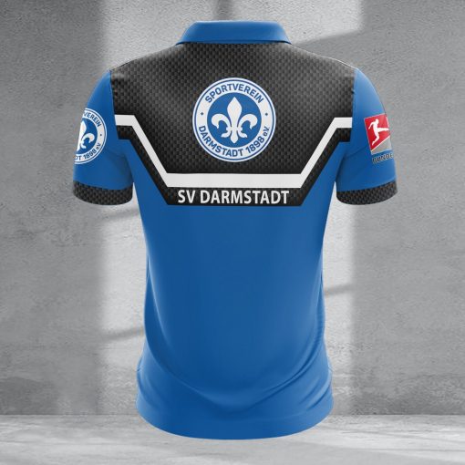 SV Darmstadt 98 Individueller Name Neue Version Reißverschluss Poloshirt SV Darmstadt 98 Individueller Name Neue Version Reißverschluss Poloshirt