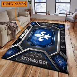 SV Darmstadt 98 Individueller Name Neues Design Bodenteppich