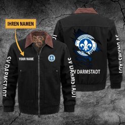 SV Darmstadt 98 Individueller Name Neues Design Zip-Jacke