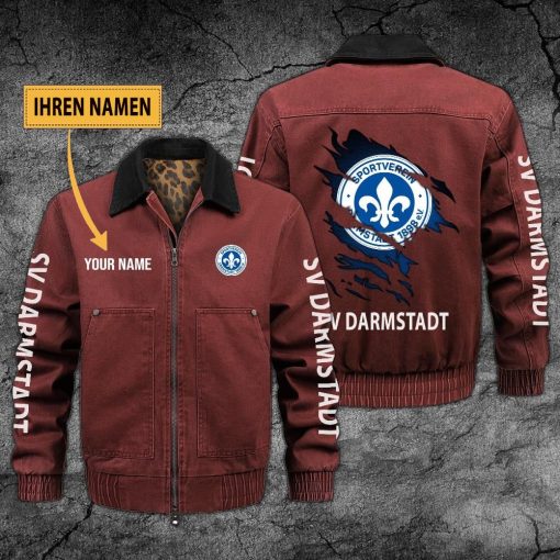 SV Darmstadt 98 Individueller Name Neues Design Zip-Jacke SV Darmstadt 98 Individueller Name Neues Design Zip-Jacke