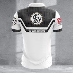 SV Elversberg Individueller Name Neue Version Reißverschluss Poloshirt