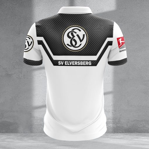 SV Elversberg Individueller Name Neue Version Reißverschluss Poloshirt SV Elversberg Individueller Name Neue Version Reißverschluss Poloshirt