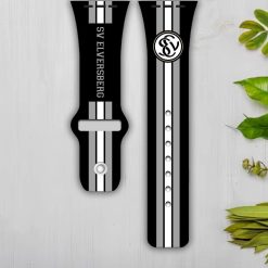 SV Elversberg Neue Version Apple-Watch Silikonarmband