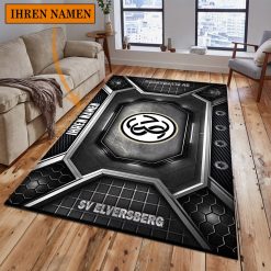 SV Elversberg Individueller Name Neues Design Bodenteppich