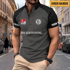 SV Elversberg Individueller Name Neues Design Sport-Poloshirt
