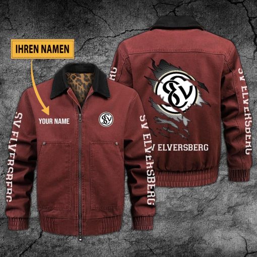 SV Elversberg Individueller Name Neues Design Zip-Jacke SV Elversberg Individueller Name Neues Design Zip-Jacke
