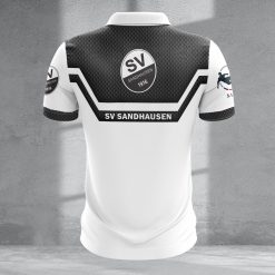 SV Sandhausen Individueller Name Neue Version Reißverschluss Poloshirt