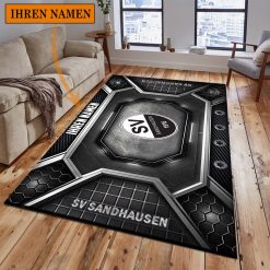 SV Sandhausen Individueller Name Neues Design Bodenteppich