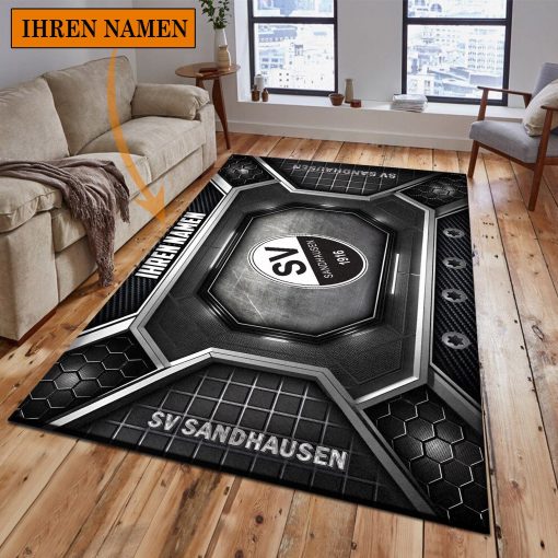 SV Sandhausen Individueller Name Neues Design Bodenteppich