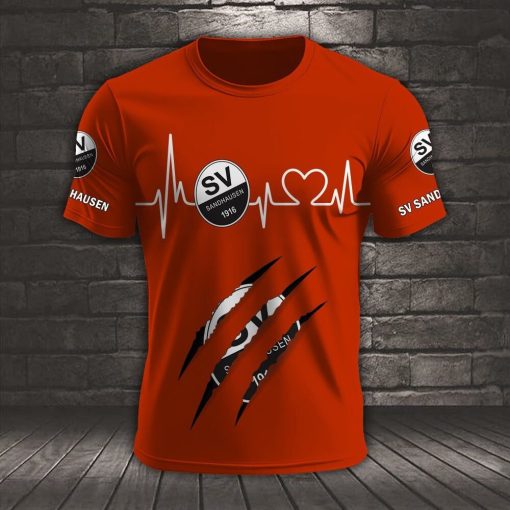 SV Sandhausen Neues Design T-Shirt SV Sandhausen Neues Design T-Shirt