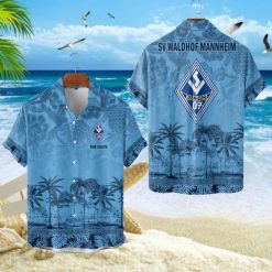 SV Waldhof Mannheim 07 Individueller Name Einzigartiges Tropisches Muster Aloha-Outfit