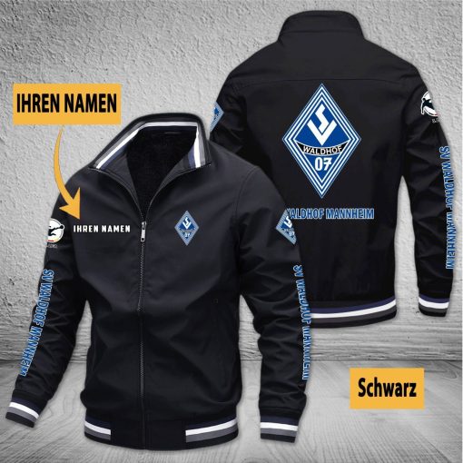 SV Waldhof Mannheim 07 Individueller Name Limitierte Auflage Zip-Fleecejacke SV Waldhof Mannheim 07 Individueller Name Limitierte Auflage Zip-Fleecejacke
