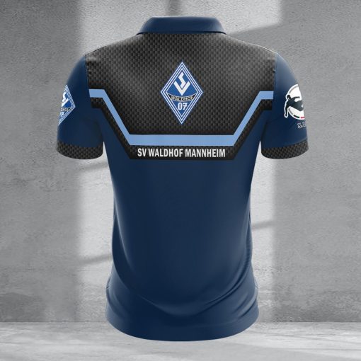 SV Waldhof Mannheim 07 Individueller Name Neue Version Reißverschluss Poloshirt SV Waldhof Mannheim 07 Individueller Name Neue Version Reißverschluss Poloshirt