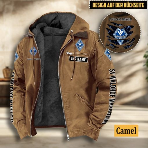 SV Waldhof Mannheim 07 Individueller Name Sonderausgabe Flanell-Hoodie SV Waldhof Mannheim 07 Individueller Name Sonderausgabe Flanell-Hoodie