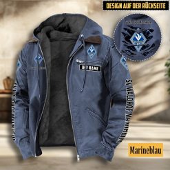 SV Waldhof Mannheim 07 Individueller Name Sonderausgabe Flanell-Hoodie