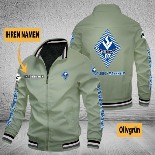 SV Waldhof Mannheim 07 Individueller Name Limitierte Auflage Zip-Fleecejacke SV Waldhof Mannheim 07 Individueller Name Limitierte Auflage Zip-Fleecejacke