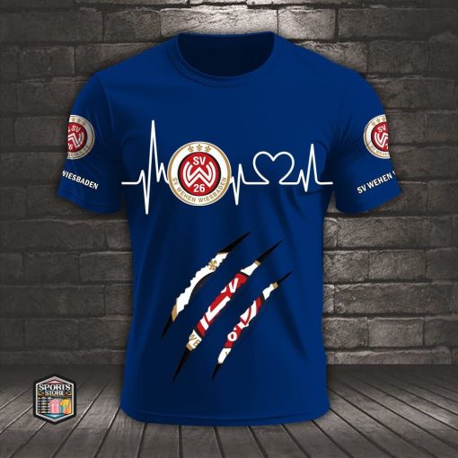 SV Wehen Wiesbaden Neues Design T-Shirt SV Wehen Wiesbaden Neues Design T-Shirt