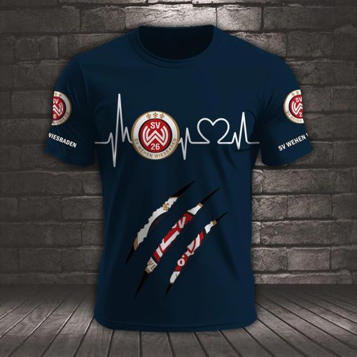 SV Wehen Wiesbaden Neues Design T-Shirt SV Wehen Wiesbaden Neues Design T-Shirt