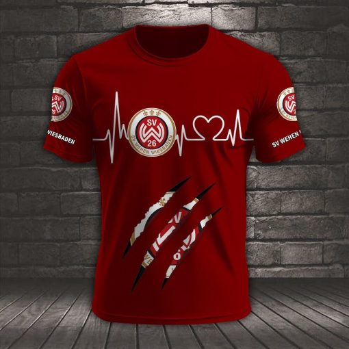 SV Wehen Wiesbaden Neues Design T-Shirt SV Wehen Wiesbaden Neues Design T-Shirt