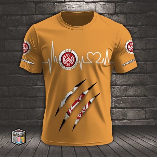 SV Wehen Wiesbaden Neues Design T-Shirt SV Wehen Wiesbaden Neues Design T-Shirt
