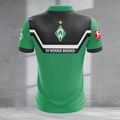 SV Werder Bremen Individueller Name Neue Version Reißverschluss Poloshirt