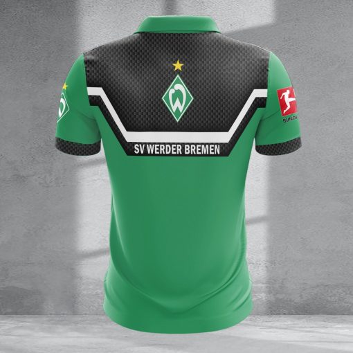 SV Werder Bremen Individueller Name Neue Version Reißverschluss Poloshirt SV Werder Bremen Individueller Name Neue Version Reißverschluss Poloshirt