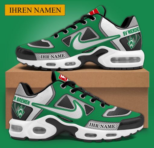 SV Werder Bremen Individueller Name Neues Design BW Air Max Plus Schuhe SV Werder Bremen Individueller Name Neues Design BW Air Max Plus Schuhe