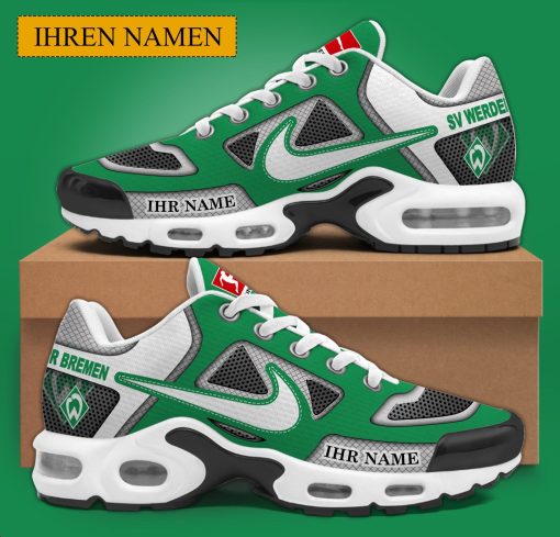 SV Werder Bremen Individueller Name Neues Design BW Air Max Plus Schuhe