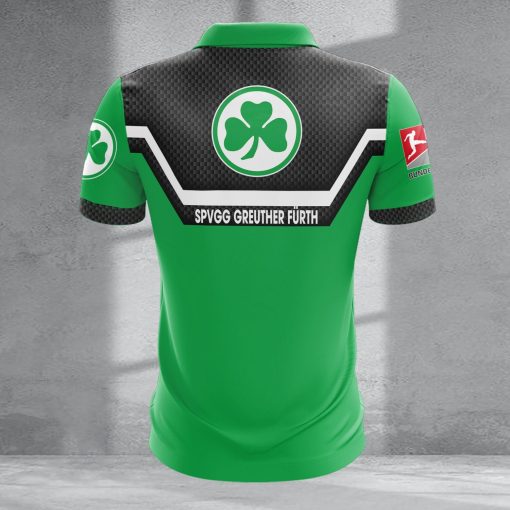 SpVgg Greuther Fürth Individueller Name Neue Version Reißverschluss Poloshirt SpVgg Greuther Fürth Individueller Name Neue Version Reißverschluss Poloshirt