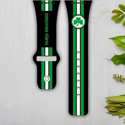 SpVgg Greuther Fürth Neue Version Apple-Watch Silikonarmband SpVgg Greuther Fürth Neue Version Apple-Watch Silikonarmband