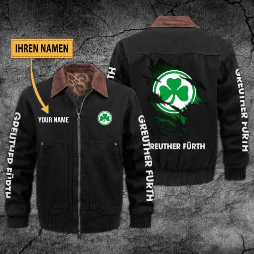SpVgg Greuther Fürth Individueller Name Neues Design Zip-Jacke SpVgg Greuther Fürth Individueller Name Neues Design Zip-Jacke
