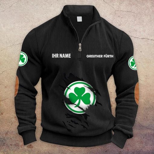 SpVgg Greuther Fürth Individueller Name Neue Version Halbzip-Pullover SpVgg Greuther Fürth Individueller Name Neue Version Halbzip-Pullover