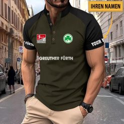 SpVgg Greuther Fürth Individueller Name Neues Design Sport-Poloshirt