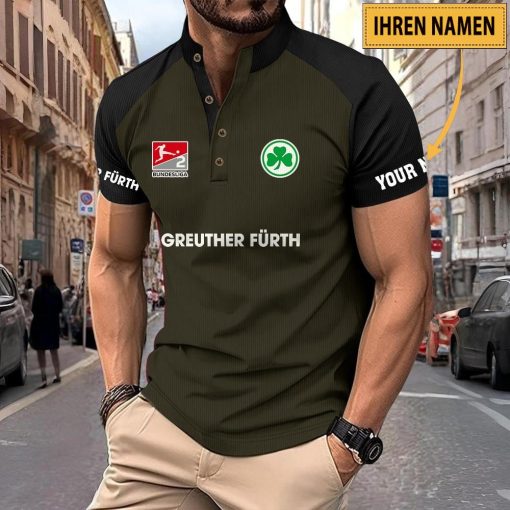 SpVgg Greuther Fürth Individueller Name Neues Design Sport-Poloshirt