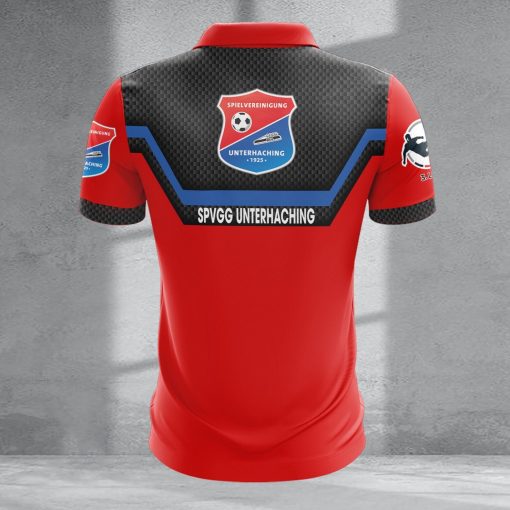 SpVgg Unterhaching Individueller Name Neue Version Reißverschluss Poloshirt SpVgg Unterhaching Individueller Name Neue Version Reißverschluss Poloshirt