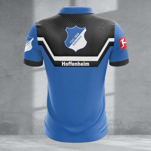 TSG 1899 Hoffenheim Individueller Name Neue Version Reißverschluss Poloshirt TSG 1899 Hoffenheim Individueller Name Neue Version Reißverschluss Poloshirt