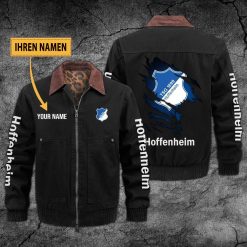 TSG 1899 Hoffenheim Individueller Name Neues Design Zip-Jacke