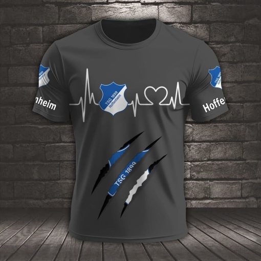 TSG 1899 Hoffenheim Neues Design T-Shirt TSG 1899 Hoffenheim Neues Design T-Shirt