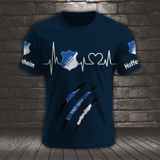 TSG 1899 Hoffenheim Neues Design T-Shirt TSG 1899 Hoffenheim Neues Design T-Shirt