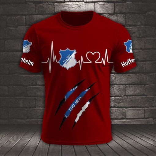 TSG 1899 Hoffenheim Neues Design T-Shirt TSG 1899 Hoffenheim Neues Design T-Shirt