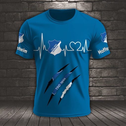 TSG 1899 Hoffenheim Neues Design T-Shirt TSG 1899 Hoffenheim Neues Design T-Shirt