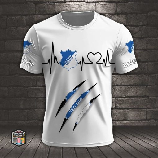 TSG 1899 Hoffenheim Neues Design T-Shirt TSG 1899 Hoffenheim Neues Design T-Shirt