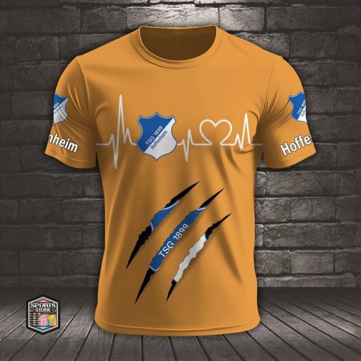 TSG 1899 Hoffenheim Neues Design T-Shirt TSG 1899 Hoffenheim Neues Design T-Shirt