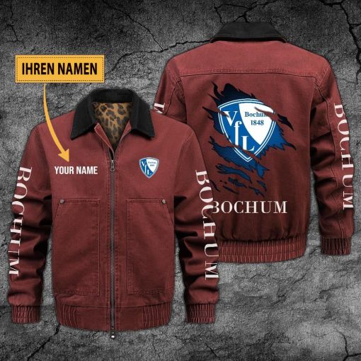 VfL Bochum 1848 Individueller Name Neues Design Zip-Jacke VfL Bochum 1848 Individueller Name Neues Design Zip-Jacke
