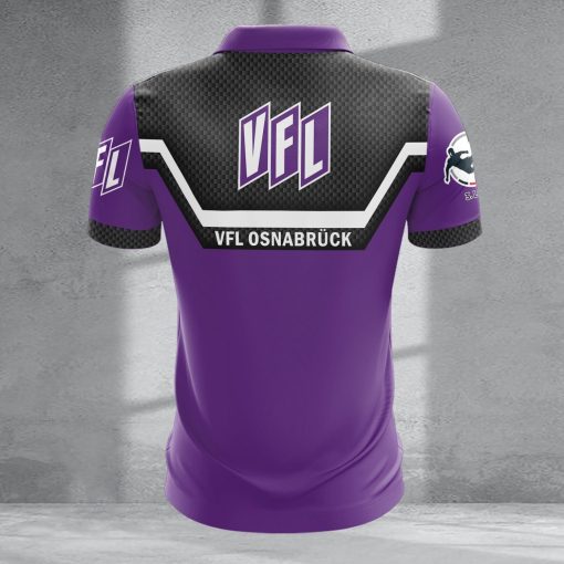 VfL Osnabrück Individueller Name Neue Version Reißverschluss Poloshirt VfL Osnabrück Individueller Name Neue Version Reißverschluss Poloshirt