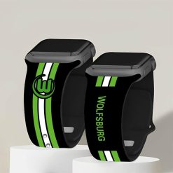VfL Wolfsburg Neue Version Apple-Watch Silikonarmband