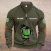 VfL Wolfsburg Individueller Name Neue Version Halbzip-Pullover