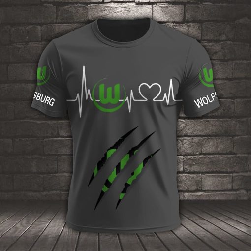 VfL Wolfsburg Neues Design T-Shirt VfL Wolfsburg Neues Design T-Shirt